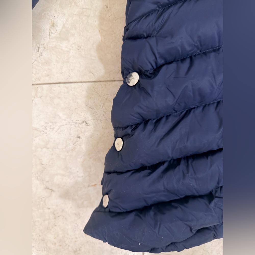 Karen Millen Navy Quilted Down Puffer Coat 💙 - Picture 9 of 12